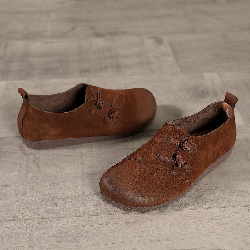 Grey Flat Feet Shoes Splicing Flat Shoes For Women