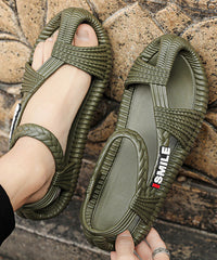Men's Army Green Anti slip Outdoor Beach Sandals