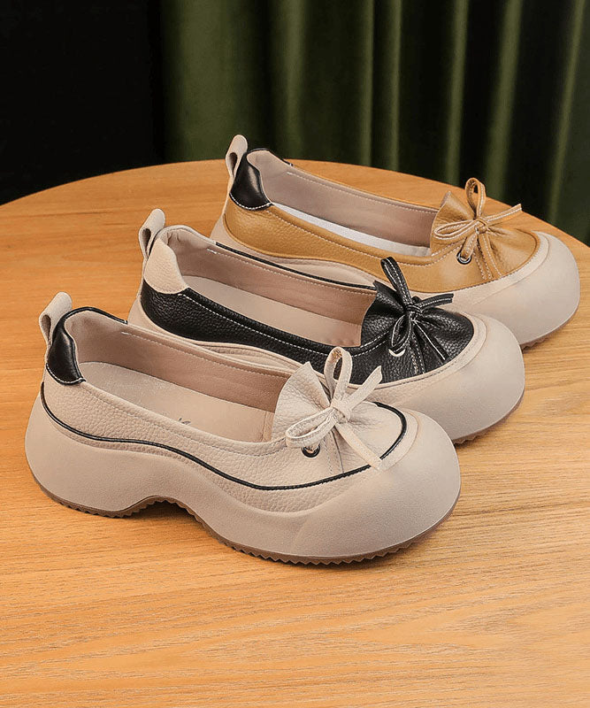 Casual Comfortable Black Versatile Platform Shoes