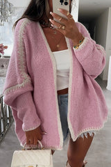 Casual Long-sleeved Loose Knitted Cardigan