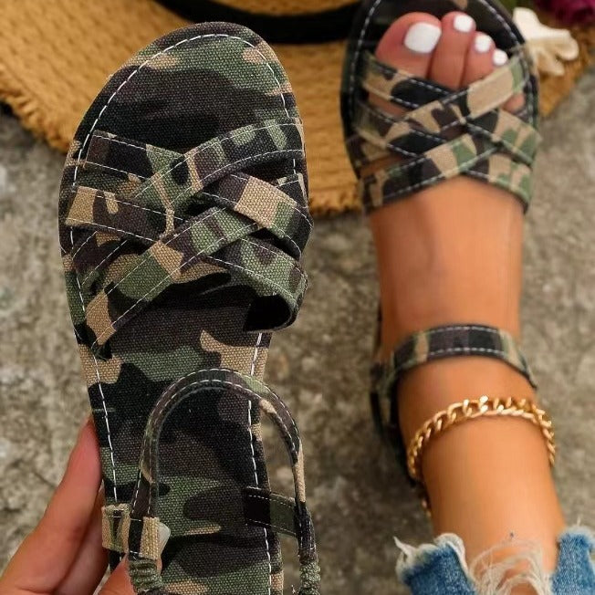 Casual and Korean Style Flat Beach Sandals