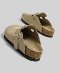 Beige Simple Versatile Lazy Baotou Slide Sandals